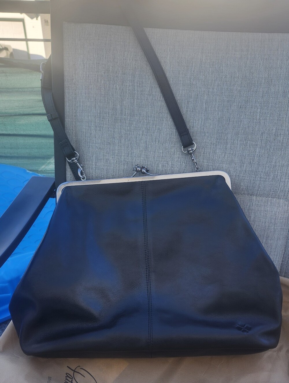 Patricia Nash HUGE Kisslock Bag